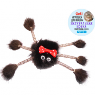 GoSi игрушка для кошек Паук из норки Микки 07228