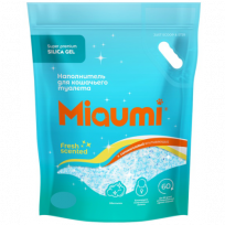 Miaum наполнитель для кошек 3,8 л силикагелевый