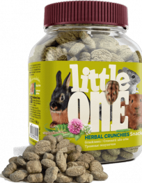 Little One лакомство для грызунов 100 г травяные подушечки