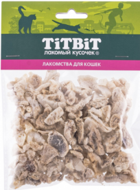 Titbit  лакомство для кошек легкое говяжье м/у 005187