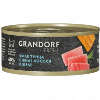 Grandorf Fresh консервы для кошек 70 г тунец лосось