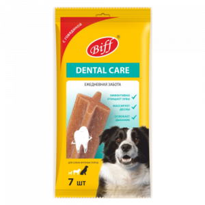 Titbit Dental Care лакомство для собак крупных пород 270 г с говядиной 024737