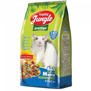Happy Jungle Престиж корм для крыс 500 г