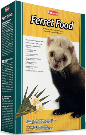 Padovan Ferret Food основной рацион для хорьков 750 г