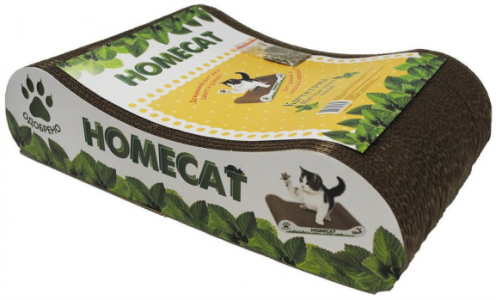 Homecat когтеточка для кошек  мятная волна малая 4129394